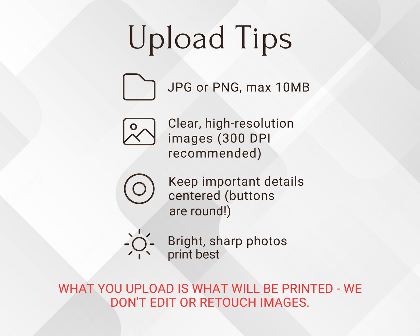 Custom 3.5" x 2.5" Magnet (Landscape) – Add Your Image (Market Listing)